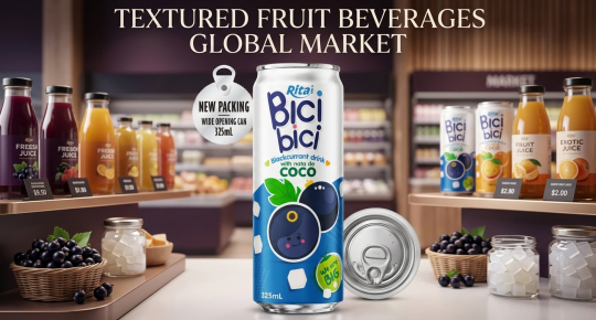 The Rise of Textured Fruit Beverages in Global Markets — Opportunities for Blackcurrant and Nata de 