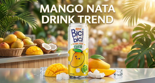 Mango Nata De Coco Drink Trend Drives Global Beverage Sourcing Opportunities
