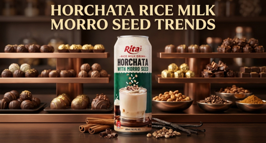 Wholesale 16.5 Fl Oz Cans Rice Milk Drink Horchata With Morro Seed Market Trends in the USA and Europe