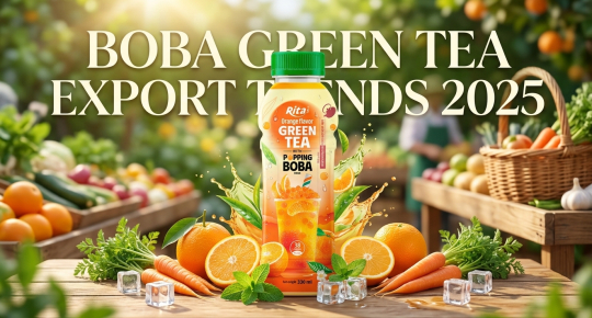 Popping boba green tea export opportunities in 2026
