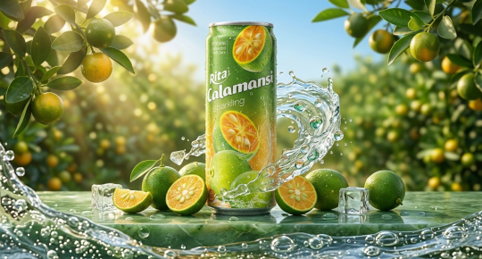Sparkling Calamansi Beverage Marke