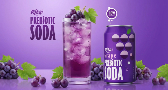 The Rise of Grape Flavor Prebiotic Soda in the Global Beverage Market