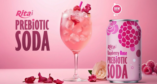 Raspberry Rose Prebiotic Soda: A New Wave in Functional Beverage Innovation