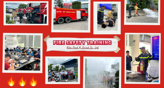 Rita Food & Drink Organizes Comprehensive Firefighting Training Course: Enhancing Awareness and Ensuring Labor Safety