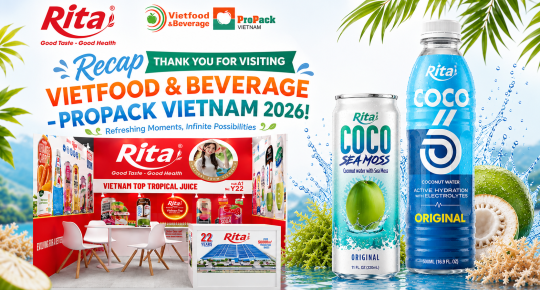 Discover the World of Beverages with Rita at VietFood & Beverage 2026