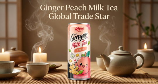 Ginger Milk Tea With Peach: A Rising Star in Global Beverage Trade