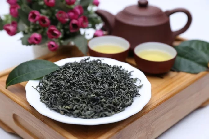 Enjoying green tea is often seen as an elegant and enjoyable hobby