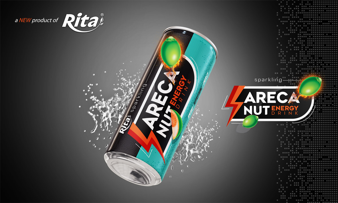 Sparkling Areca nut Energy drink 01