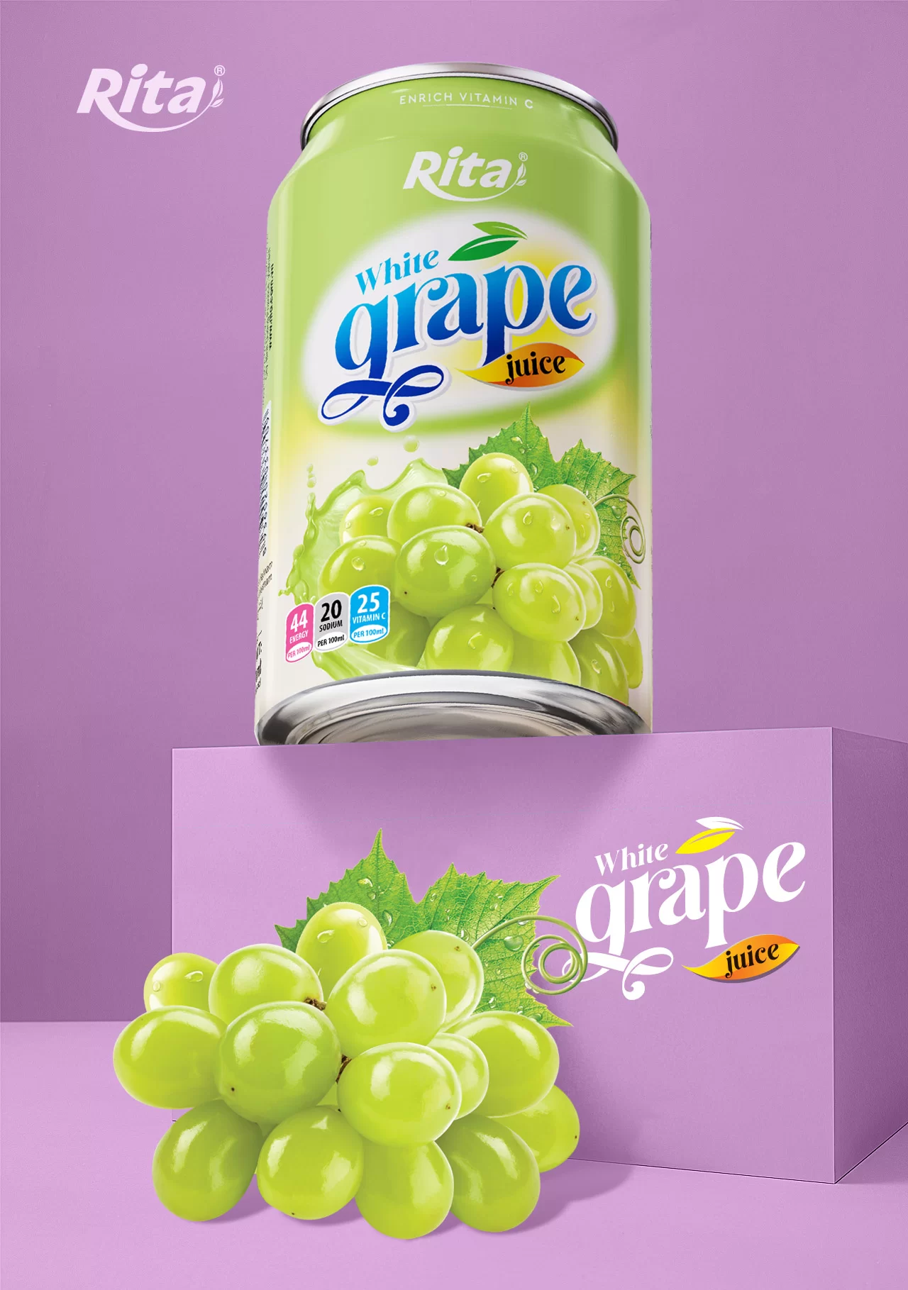 Poster White Grape