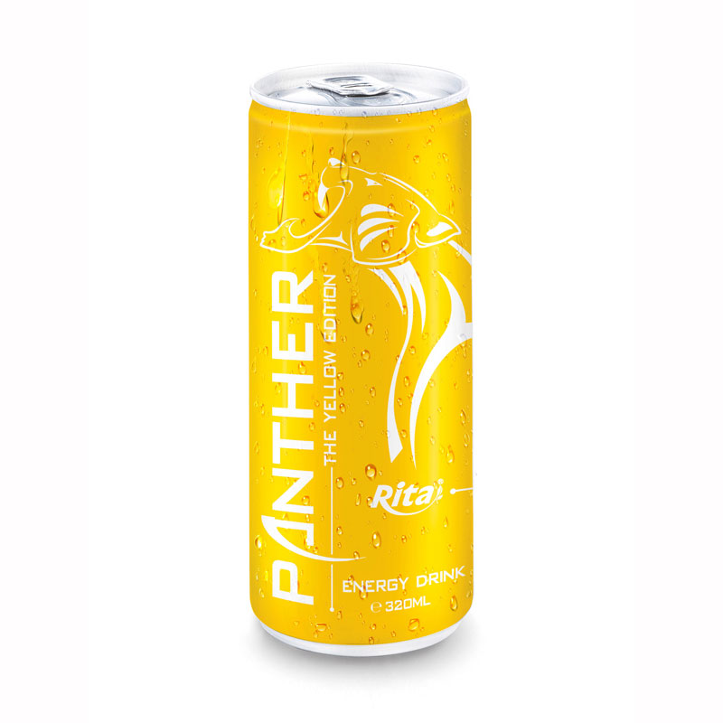 320ml Slim Can The Yellow Edition Energy Drink
