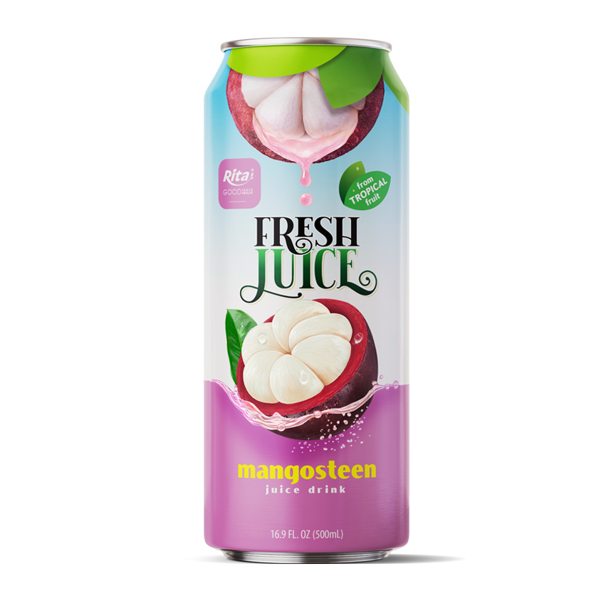 Rita Fresh Mangosteen Fruit Juice 500ml Can
