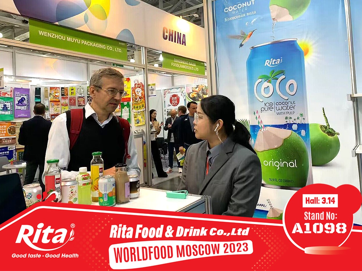 Rita enjoyed the WorldFood Moscow 2923