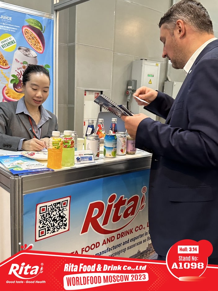 Rita in WorldFood 2023 Exhibition