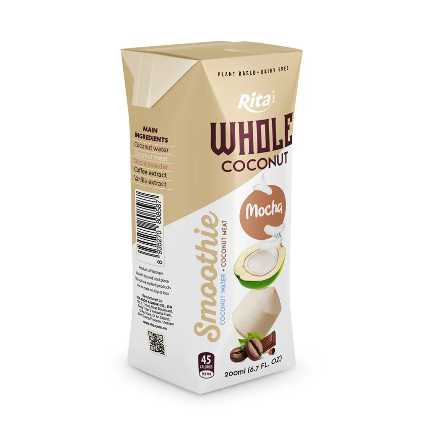 Rita Mocha Coconut Smoothie 200ml Paper Box