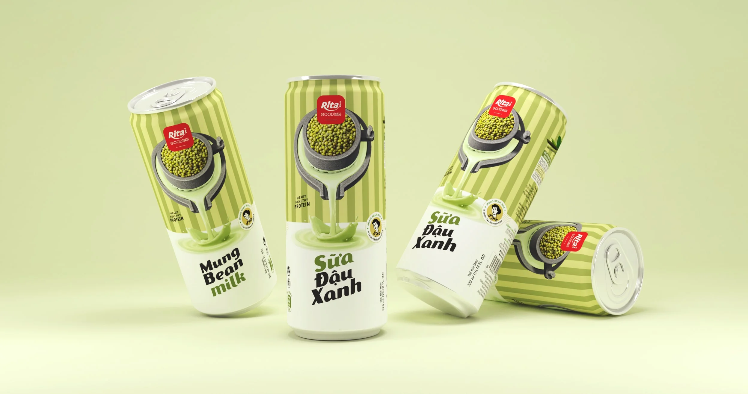 320ml can mung bean milk min