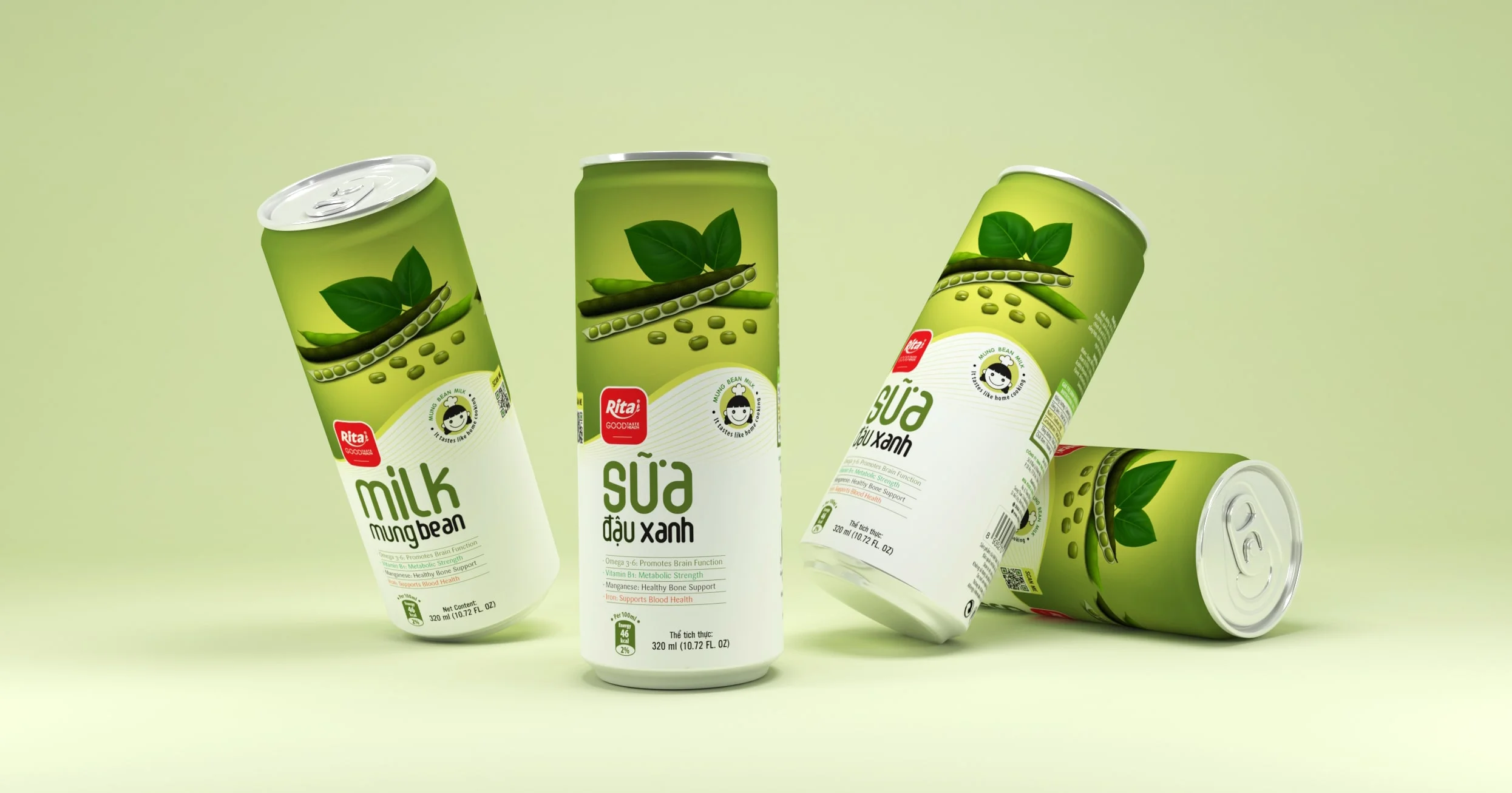 Mung bean milk 320ml min