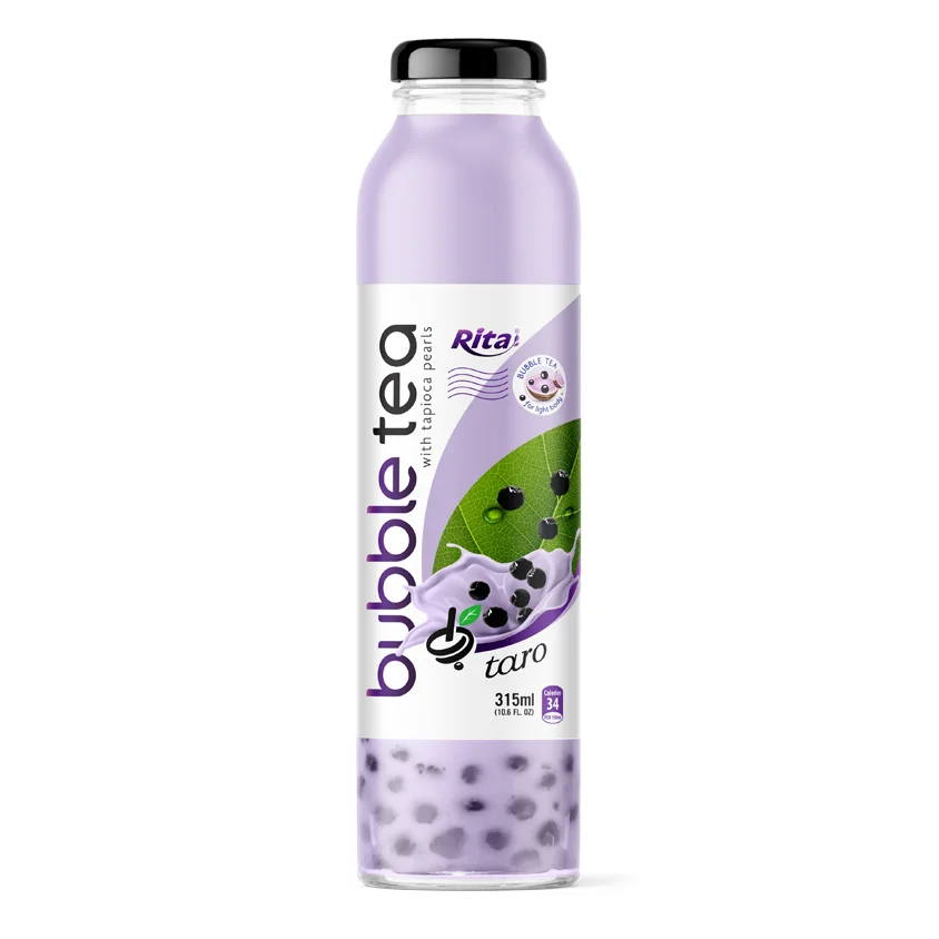 Glass bottle 315ml Bubble Tea 