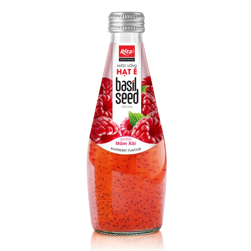 Basil seed 290ml raspberry