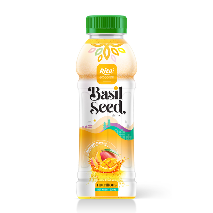 Basil seed 330ml Pet Bottle Mango Juice