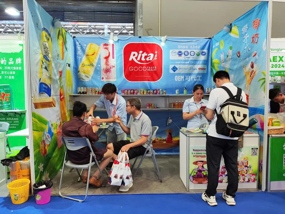 Clients enjoy Rita products at CAEXPO 2024 Clients enjoy Rita products at Caexpo 2024