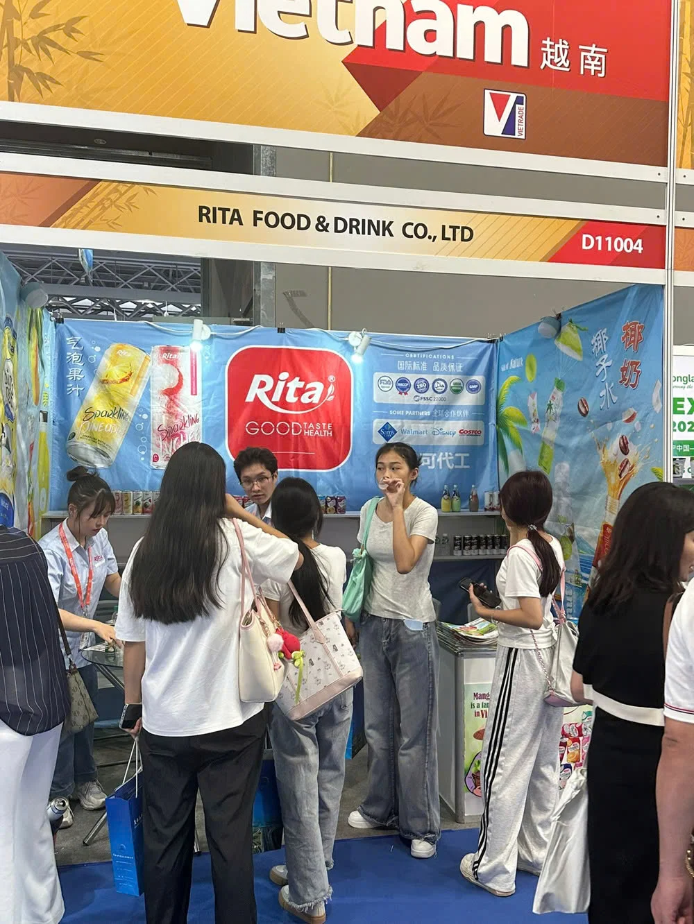Many clients at Rita products at CAEXPO 2024 Many clients at Rita products at Caexpo 2024
