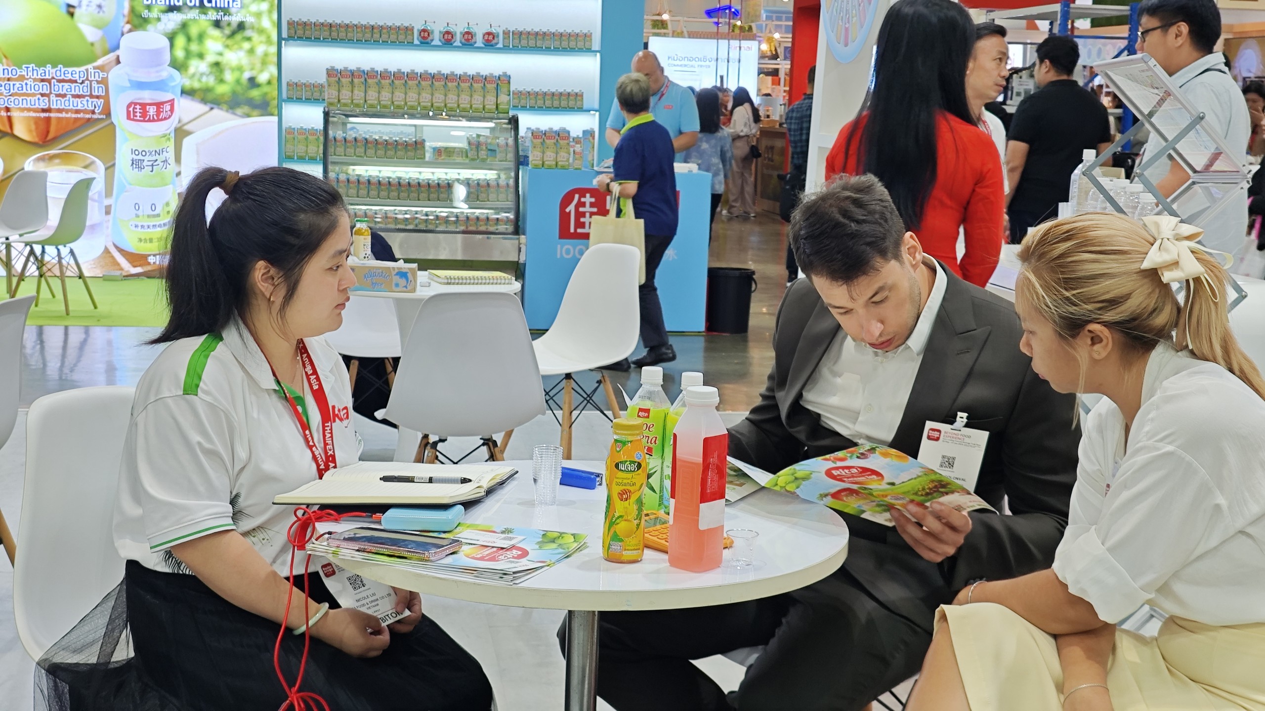 Rita Beverage company join Thaifex Exhibition