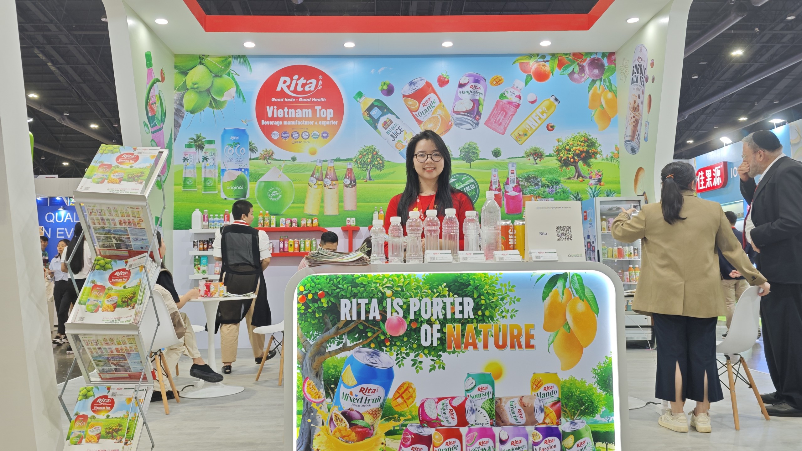 Rita at Thaifex 2024