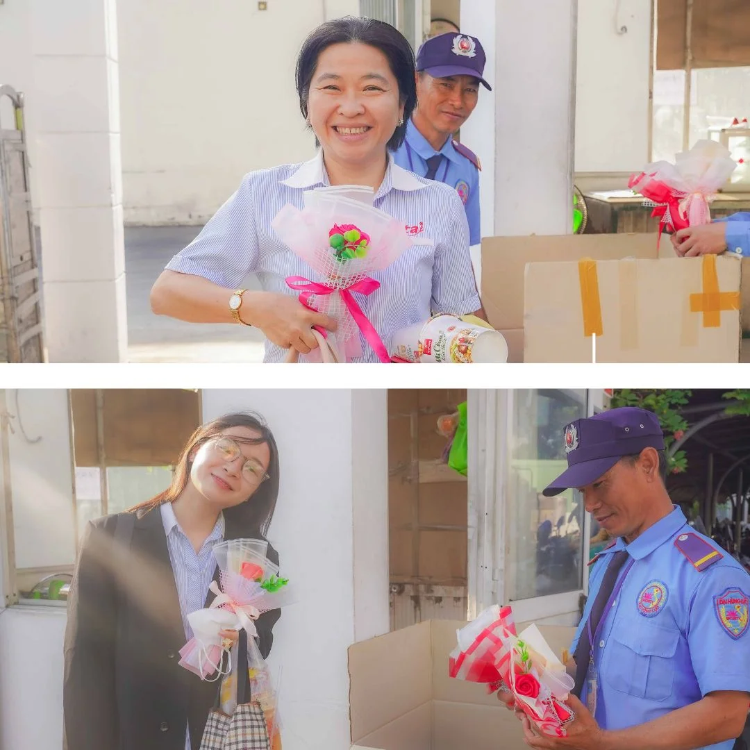 Rita give gifts women day 2024