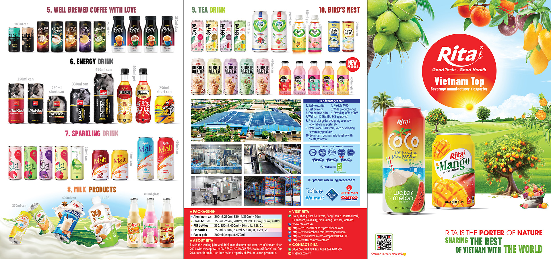 Brochure RITA Beverage Company 2024 page 2