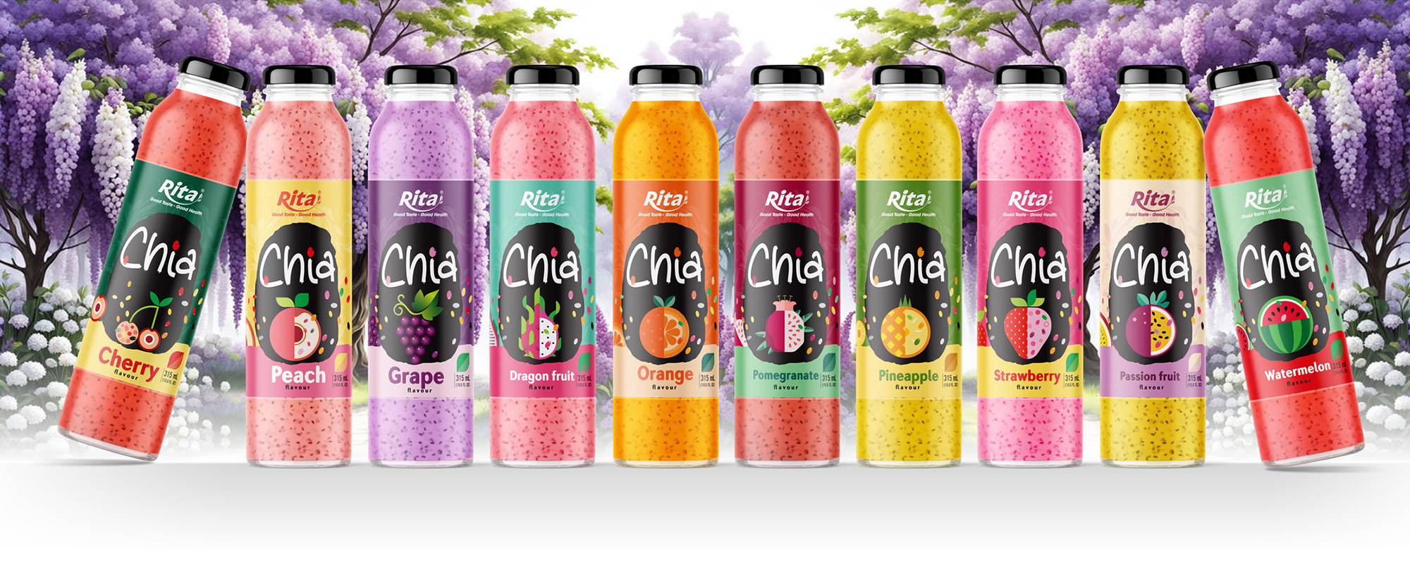 best juice to mix with chia seeds RITA own brand