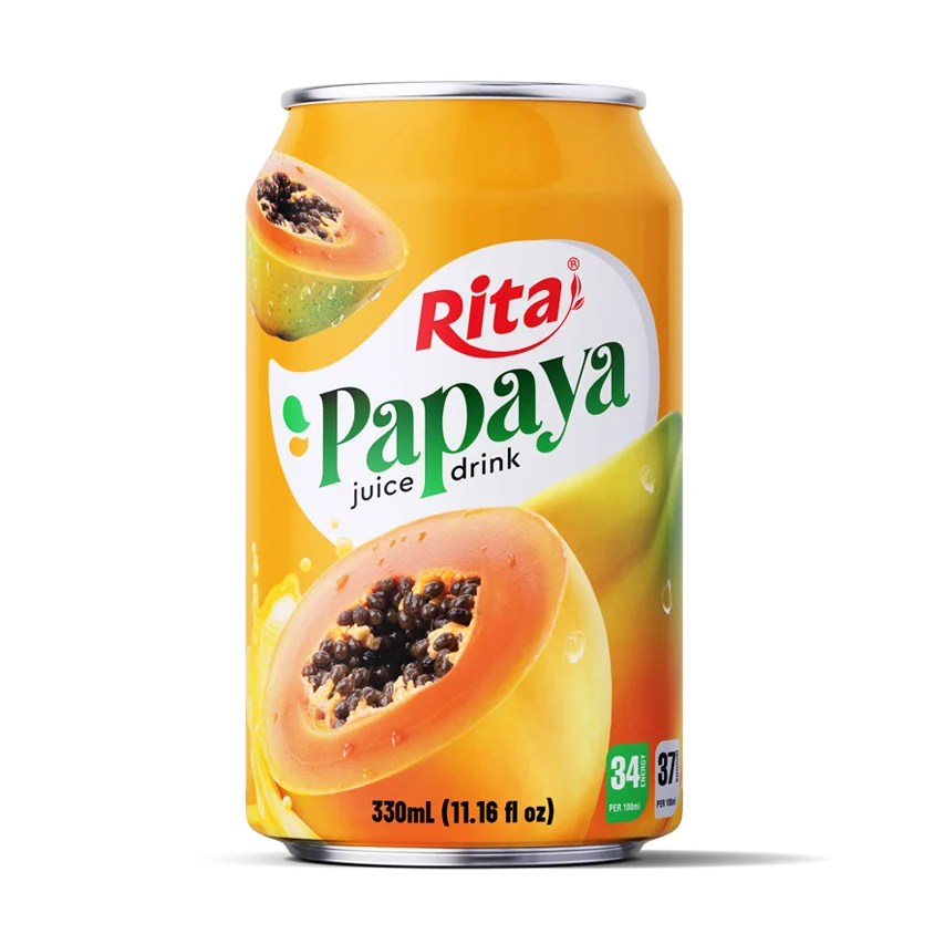 real fruit juice 11.16 fl oz papaya juice drink