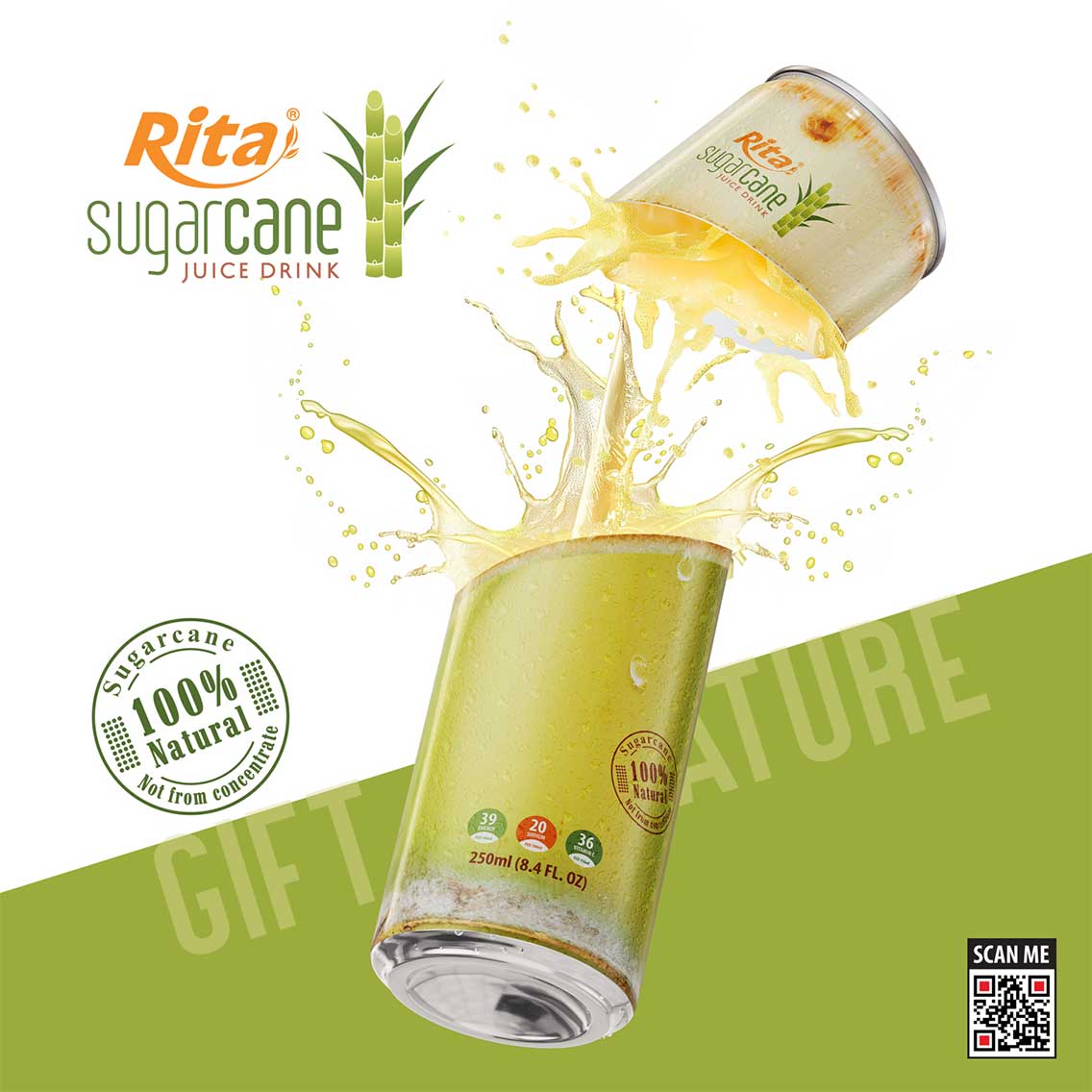 Sugarcane juice drink NFC factory