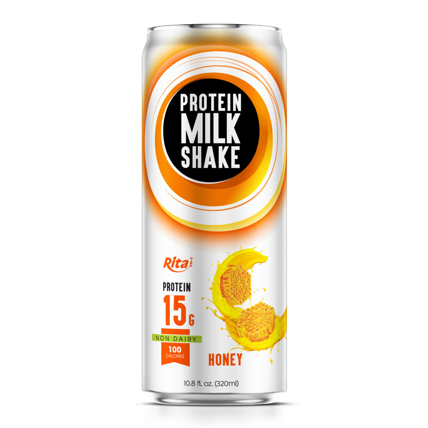 10.8 FL Oz Rita Protein Milk Shake with Honey Flavor