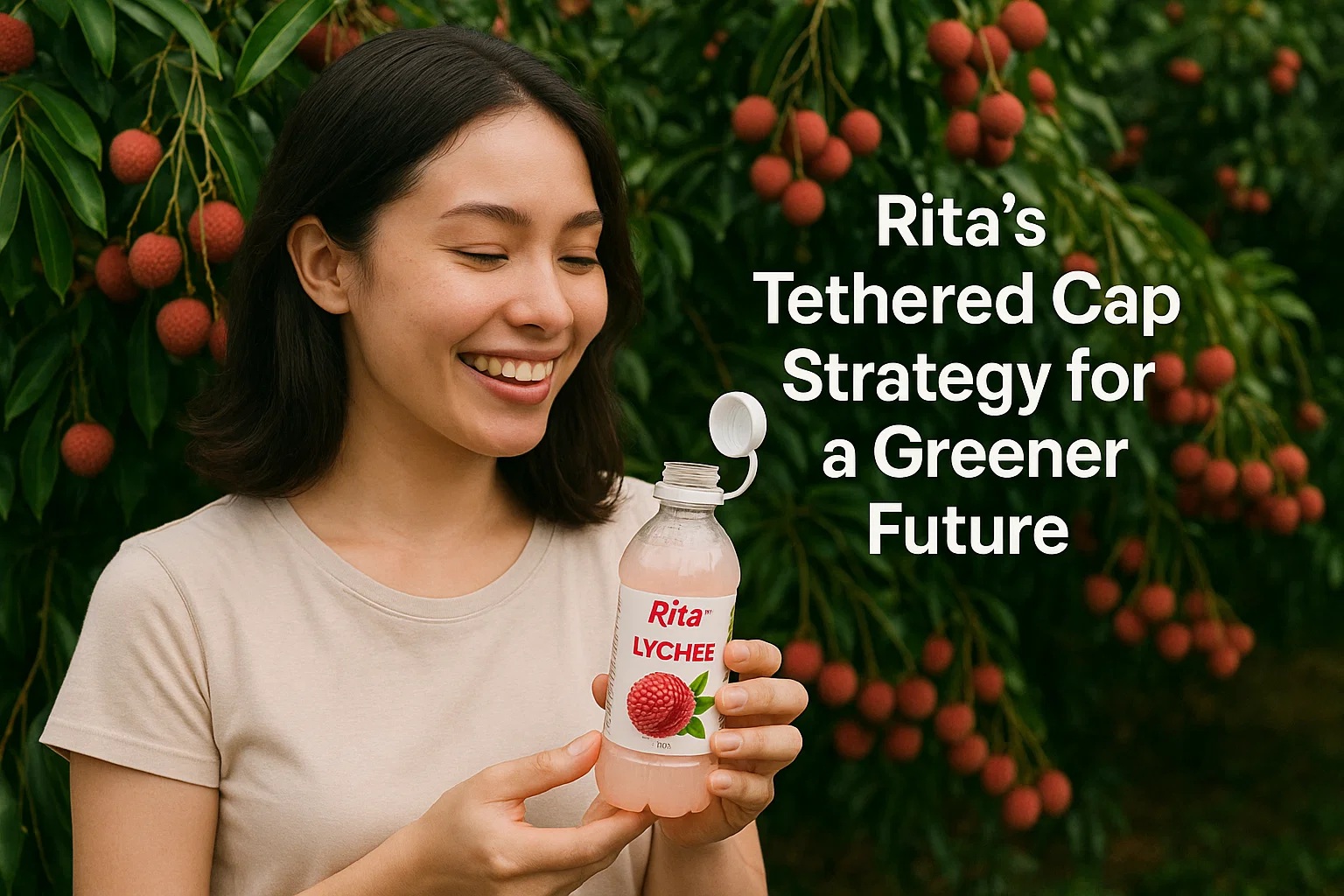 Leading the Sustainable Shift: Rita’s Tethered Cap Strategy for a Greener Future