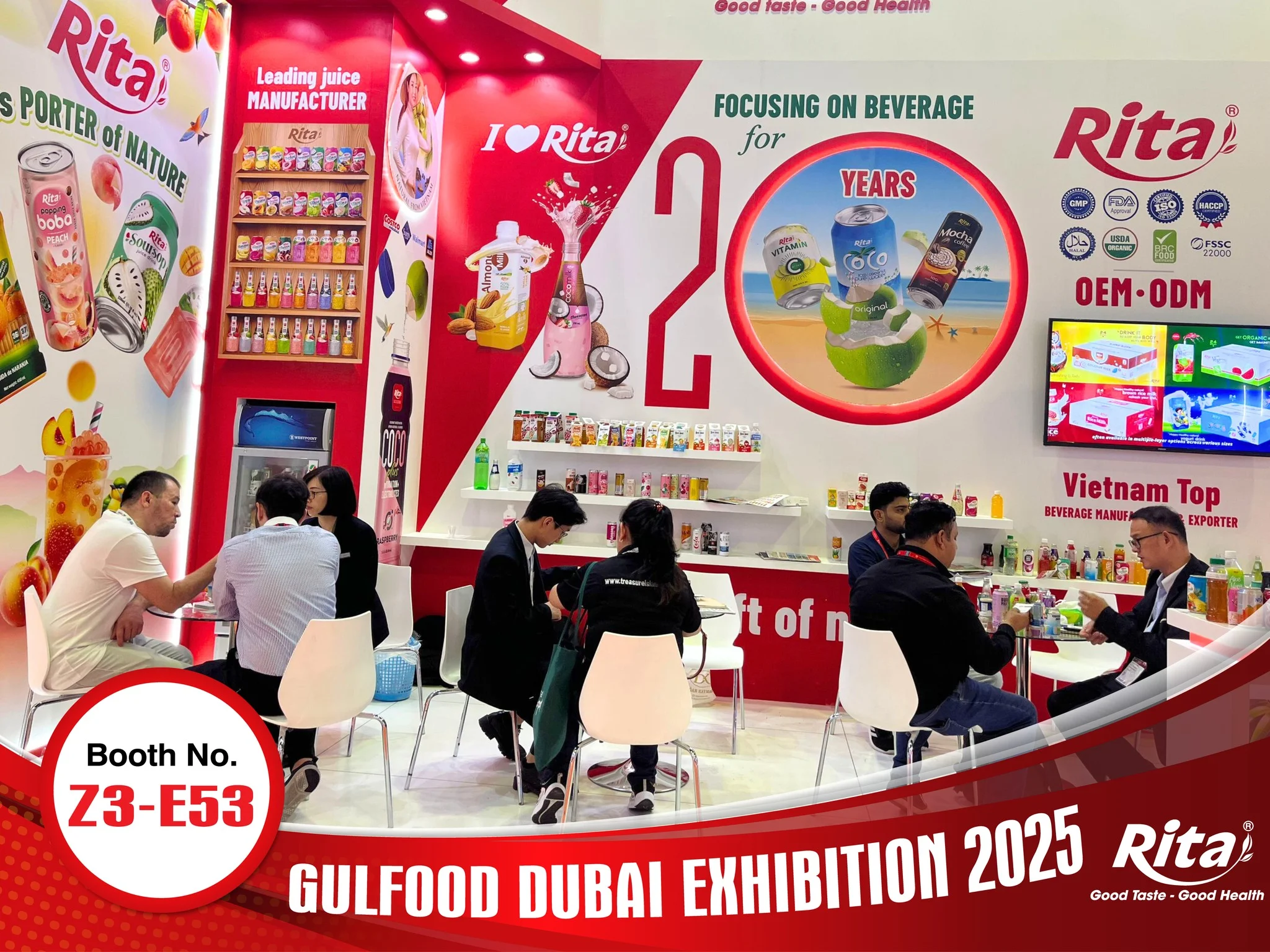 Rita Food Drinks Presence at Gulfood 2025 11