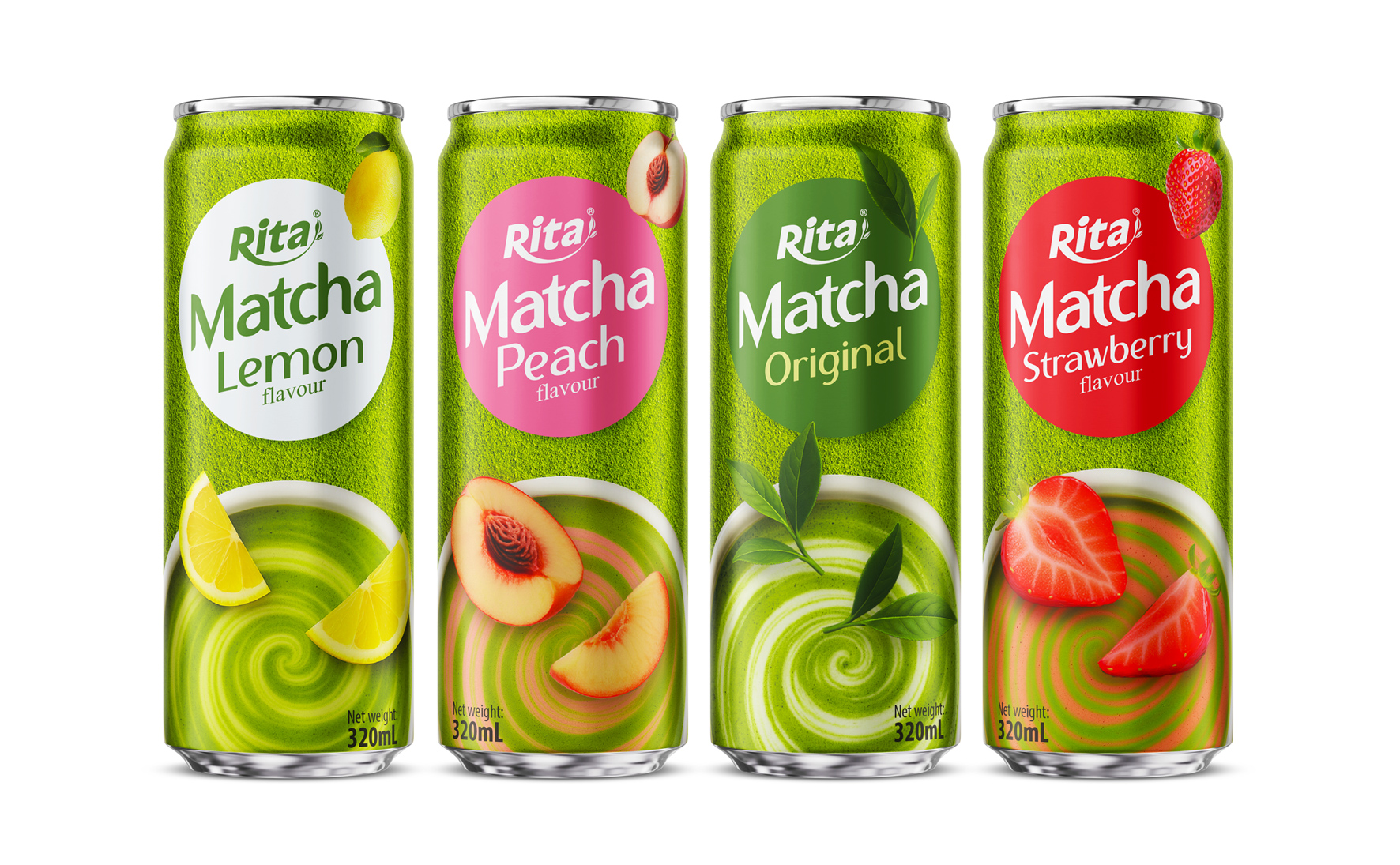 Rita Matcha Drink Product Set 320ml 1