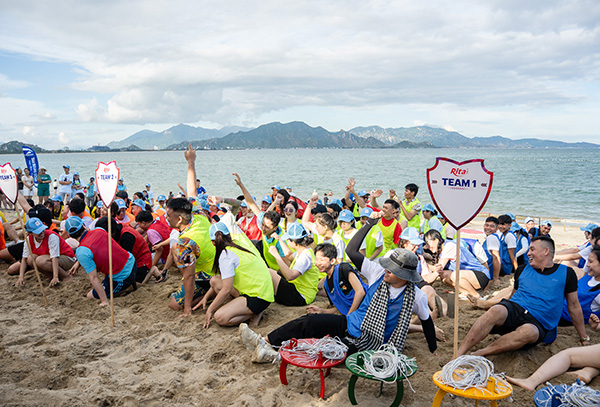 Team Building on the Beach Rita Team Building 2025 Inspires Unity and Joy in Ninh Chu Vinh Hy 2