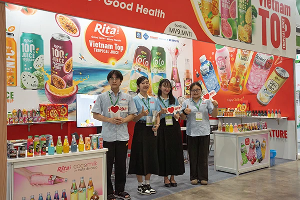 We are ready to welcome customers visite Rita booth 2