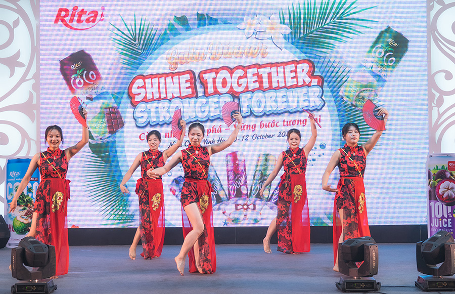 dance and music Rita Team Building 2025 Inspires Unity and Joy in Ninh Chu Vinh Hy
