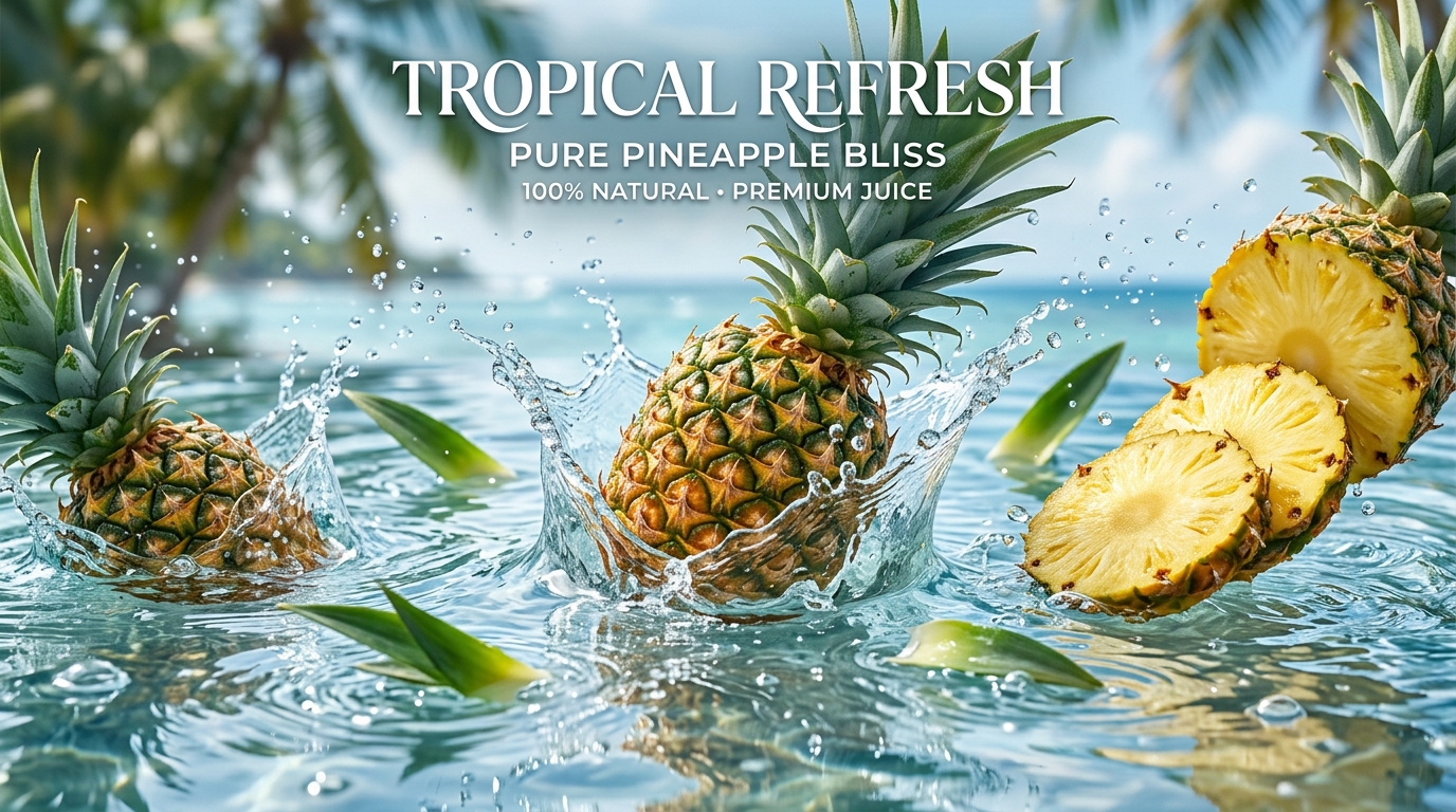 100 NFC Pineapple Juice 325ml