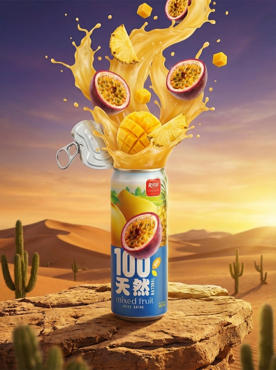Poster 100 Mixed Fruit Juice 1