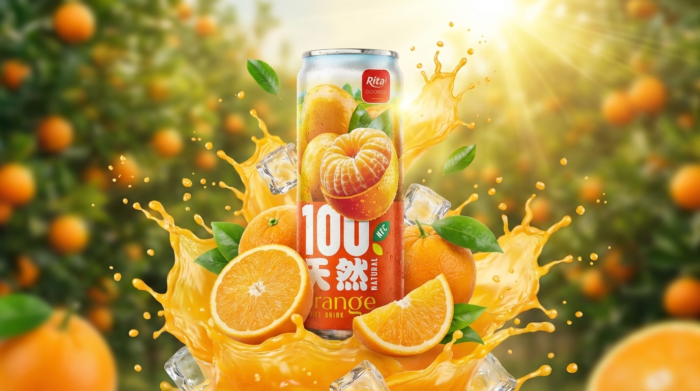 Poster 100 Orange Juice