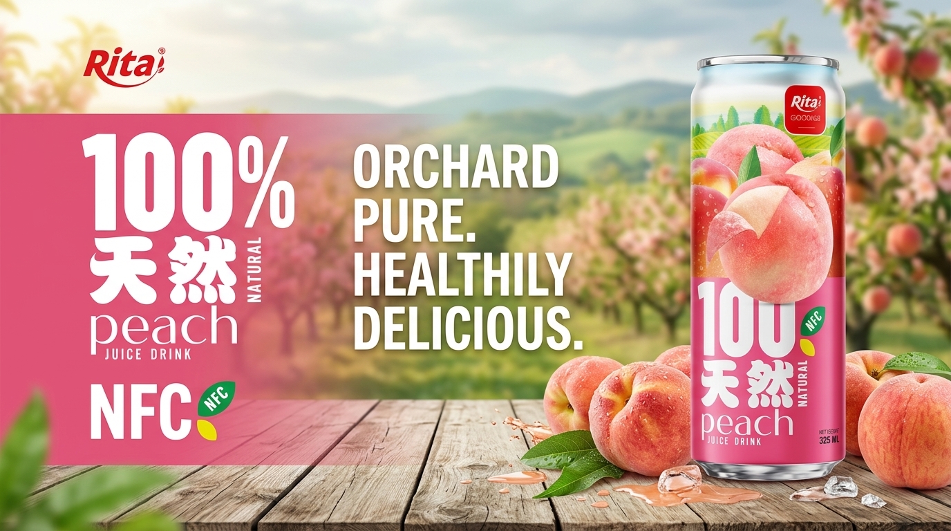 Poster 100 Peach Juice 1