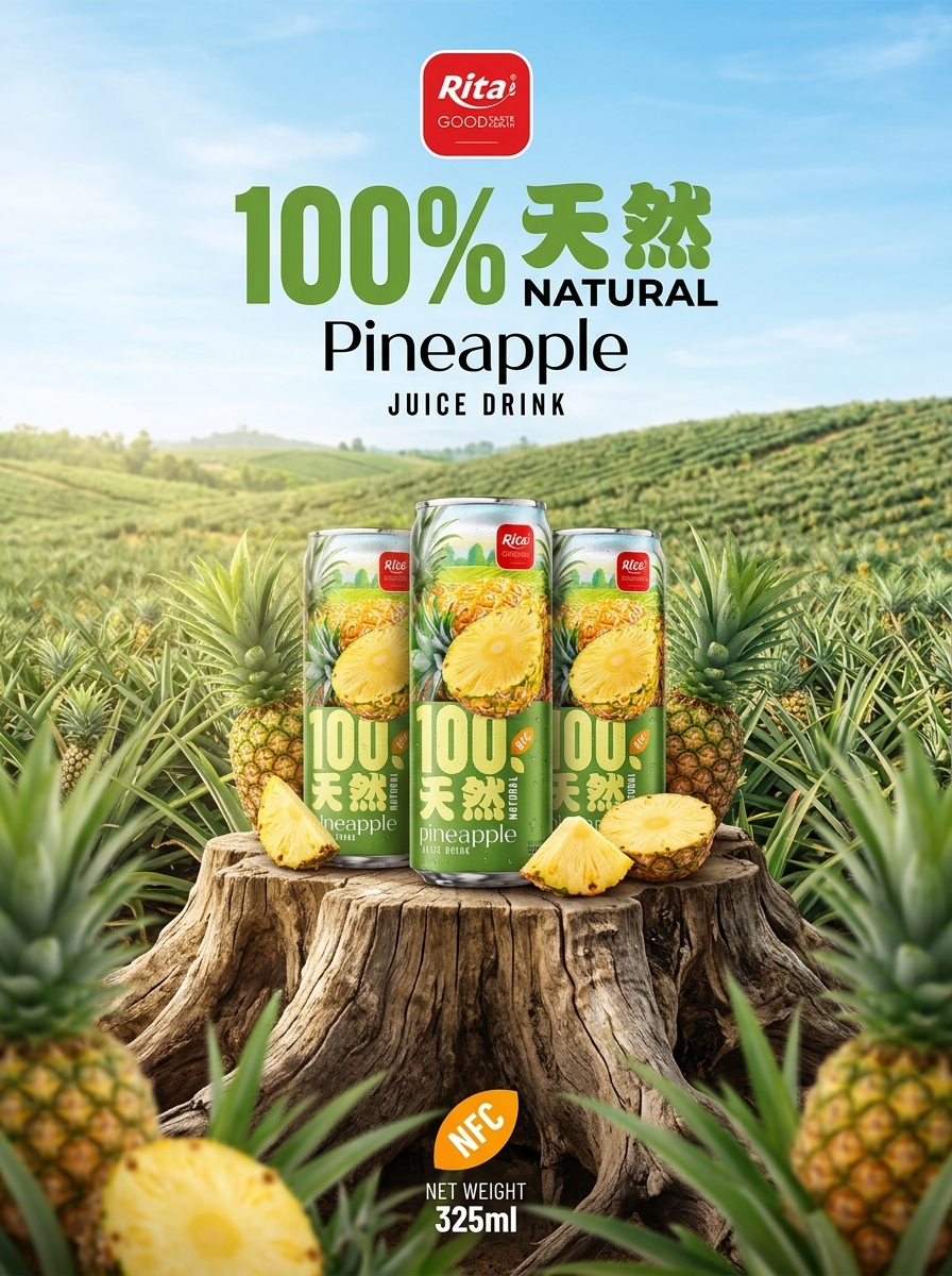 Poster 100 Pineapple Juice 1