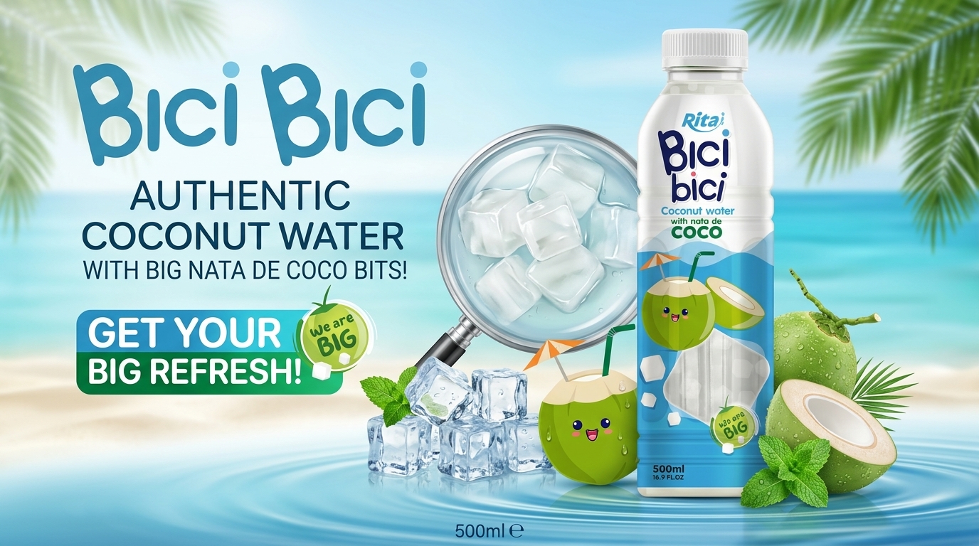 Coconut water with nata de coco 2