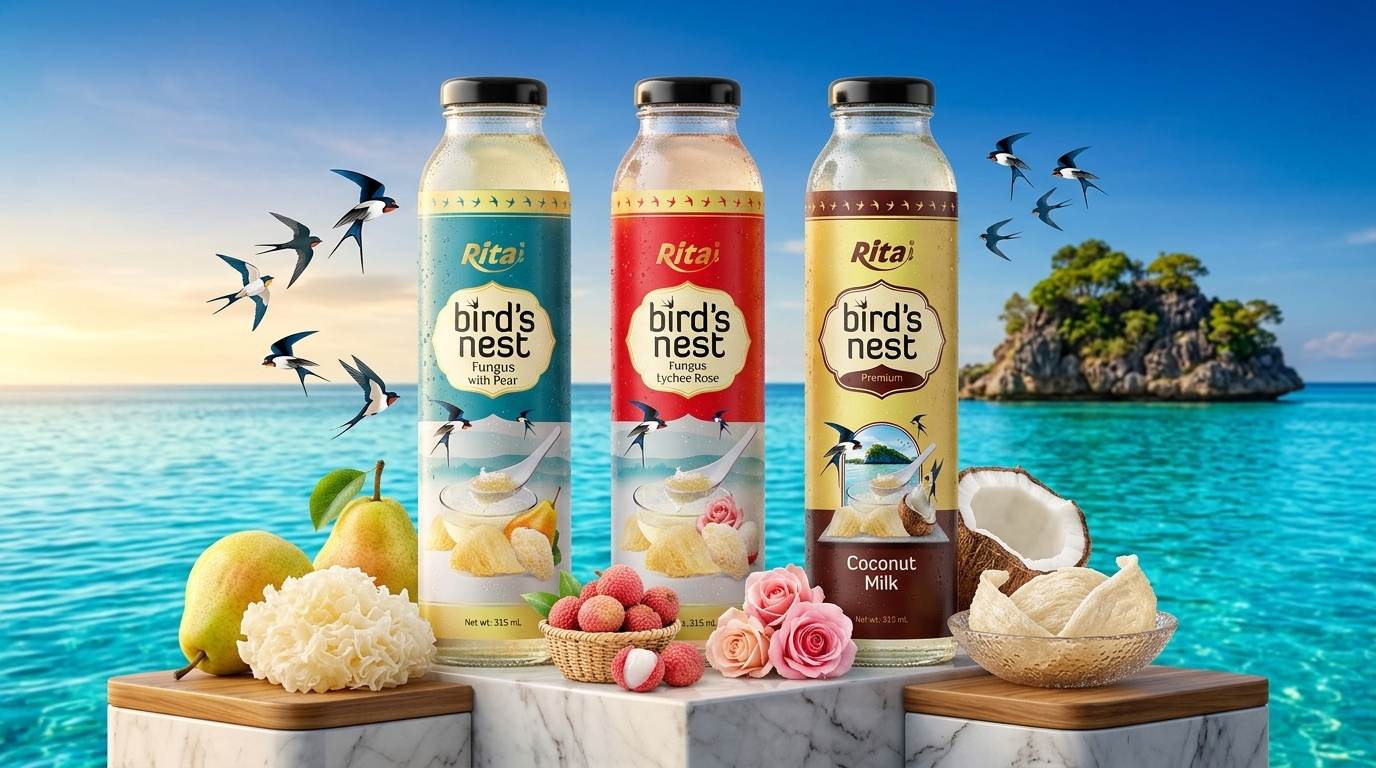 Bird's Nest Fungus Lychee Rose 315ml - Poster/Banner