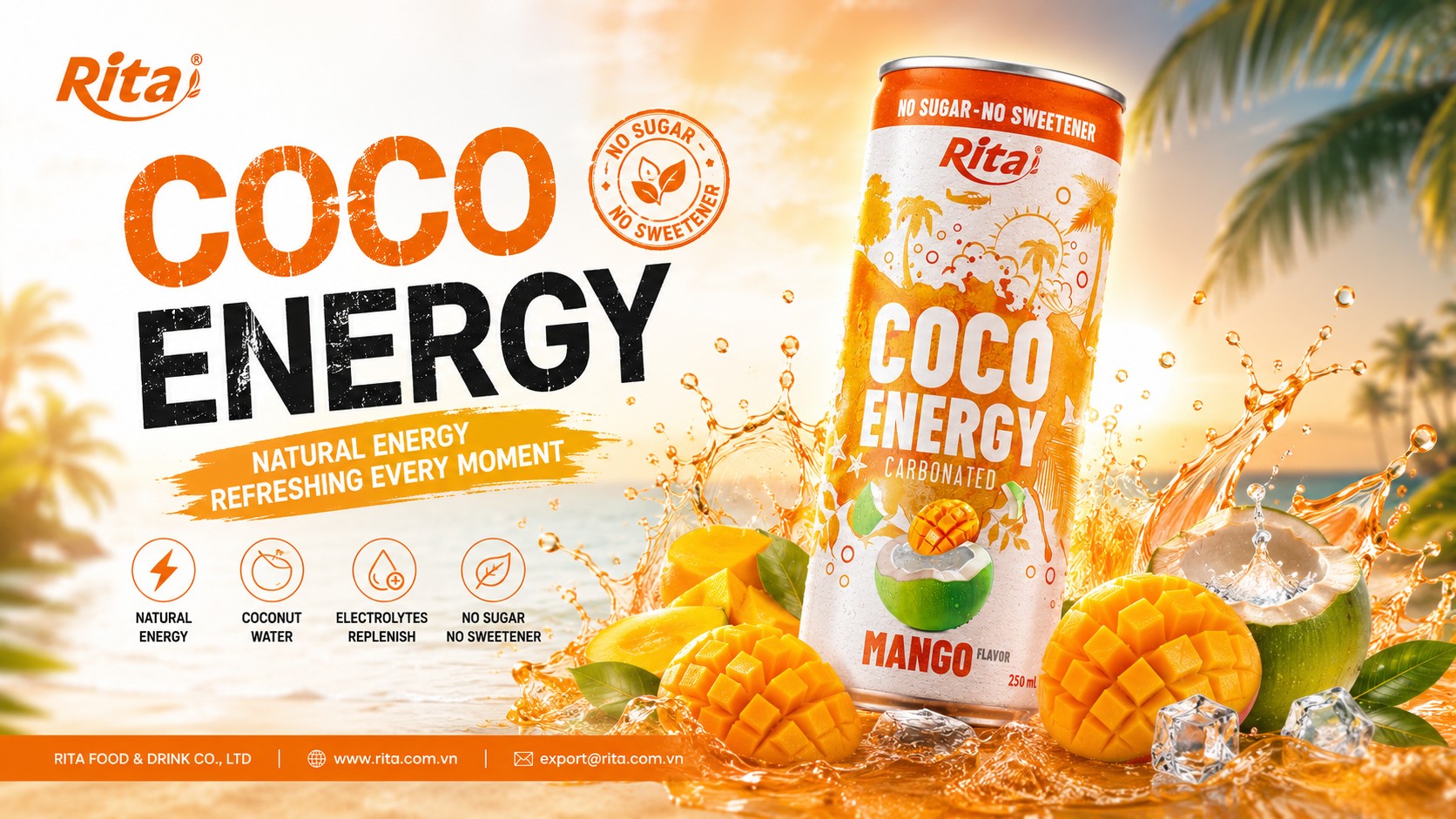 Coco energy Mago flavor 1