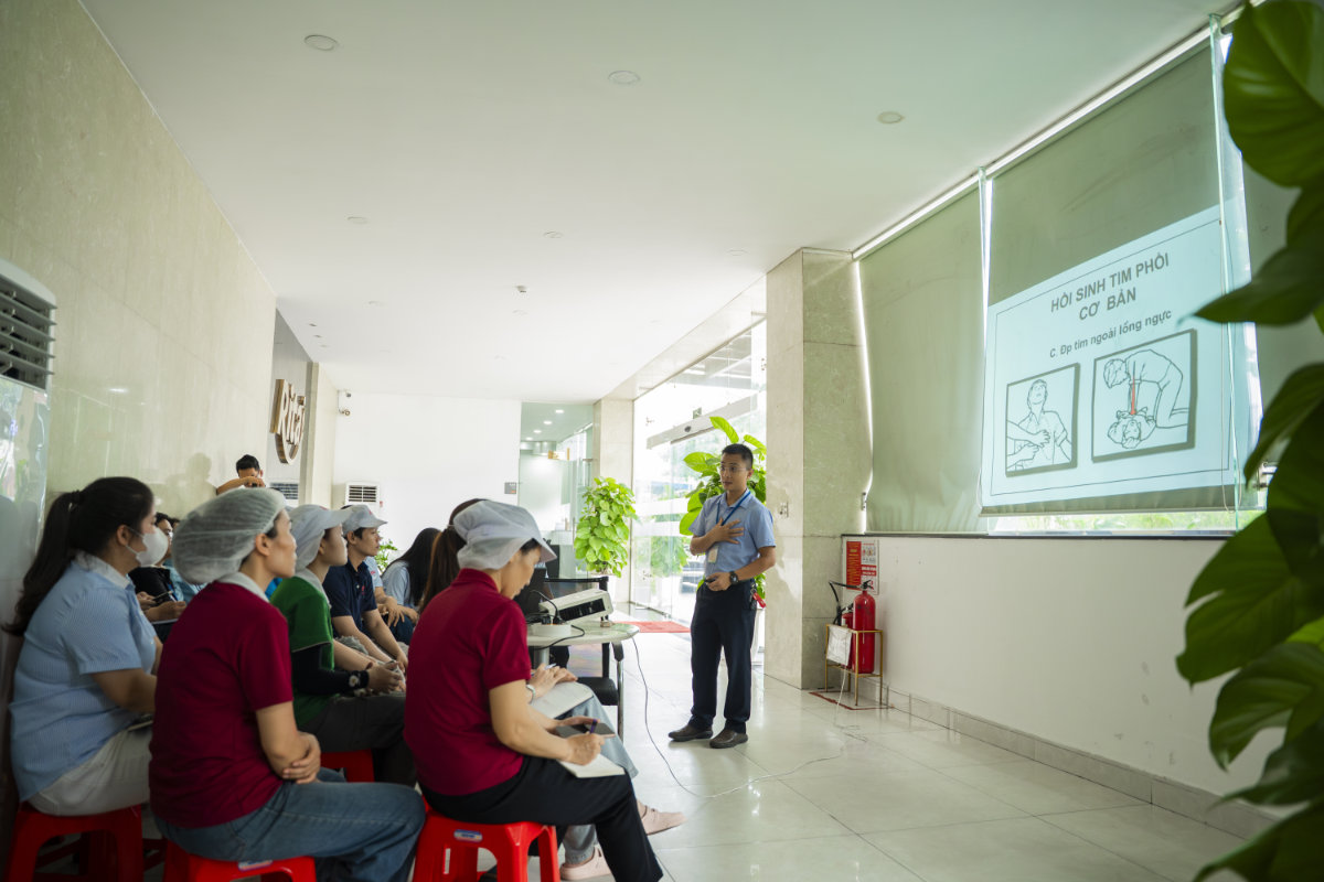 First Aid and Occupational Safety Training Course at Rita Company 1