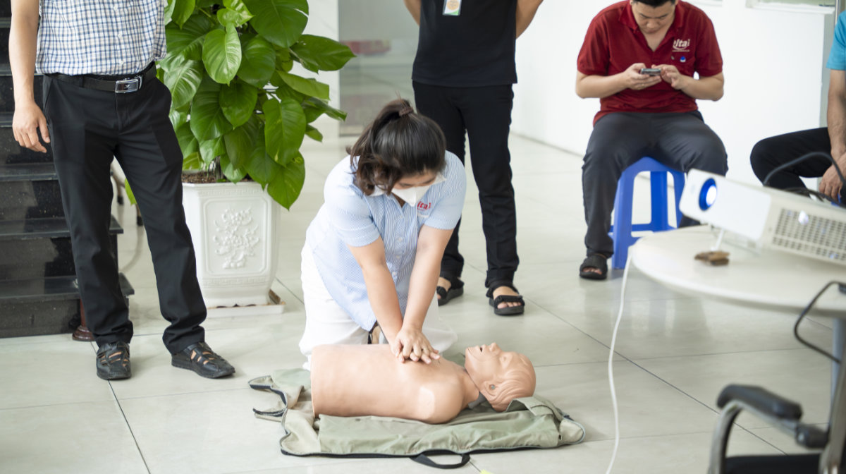 First Aid and Occupational Safety Training Course at Rita Company 6