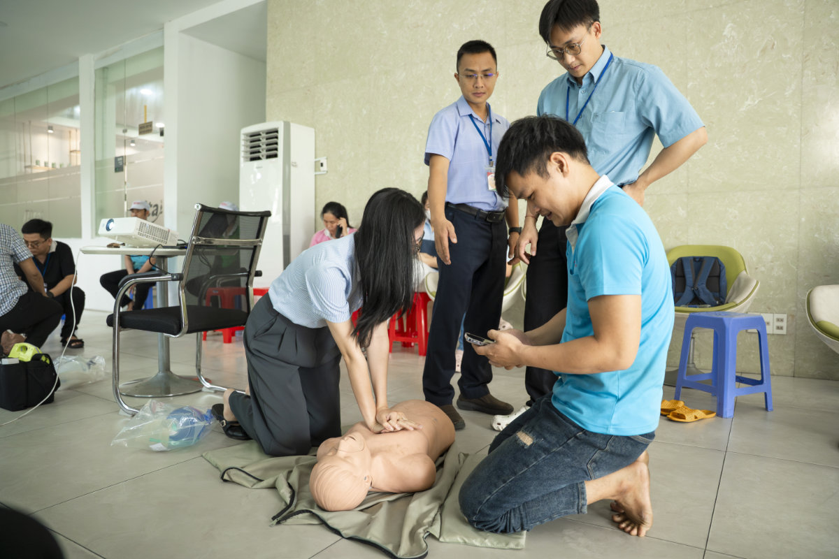 First Aid and Occupational Safety Training Course at Rita Company 7